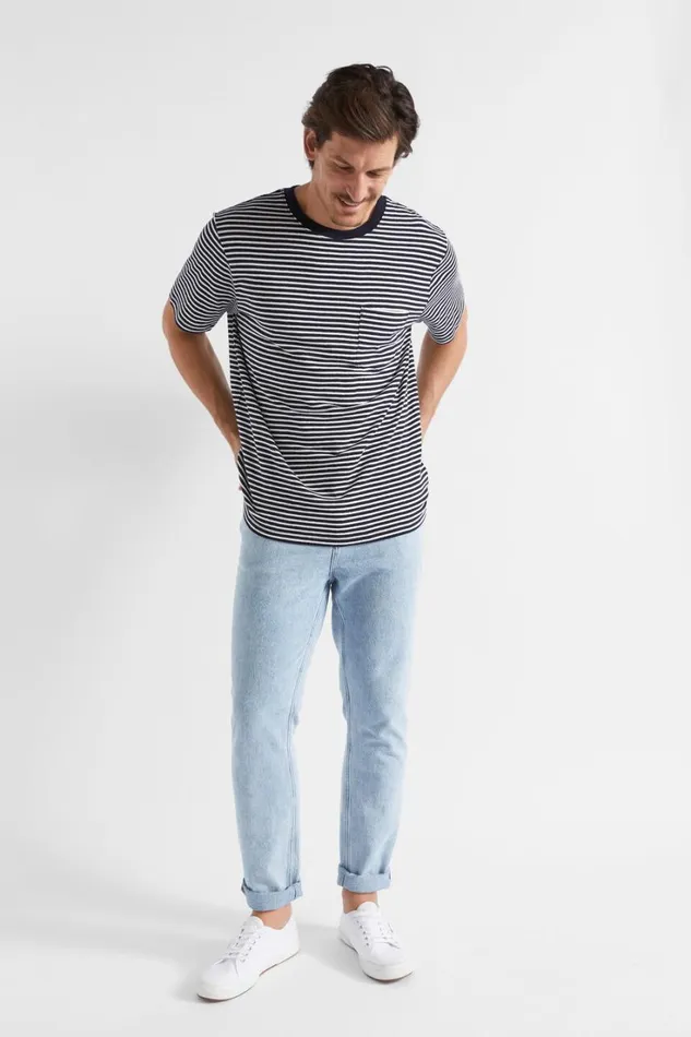 Pants Man Seed Heritage Slim Jean Light Wash