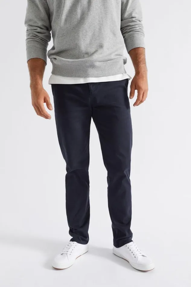 Pants Man Seed Heritage Standard Chino Midnight Blue