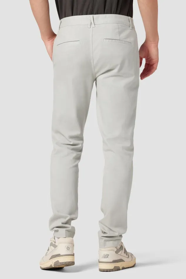 Pants Men Hudson Jeans Classic Slim Straight Chino Gray Mist Pants Men Hudson Jeans Classic Slim Straight Chino Gray Mist