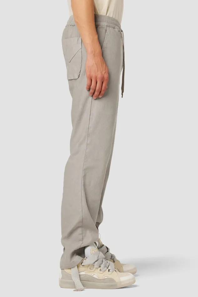 Pants Men Hudson Jeans Linen Trouser Cement Pants Men Hudson Jeans Linen Trouser Cement