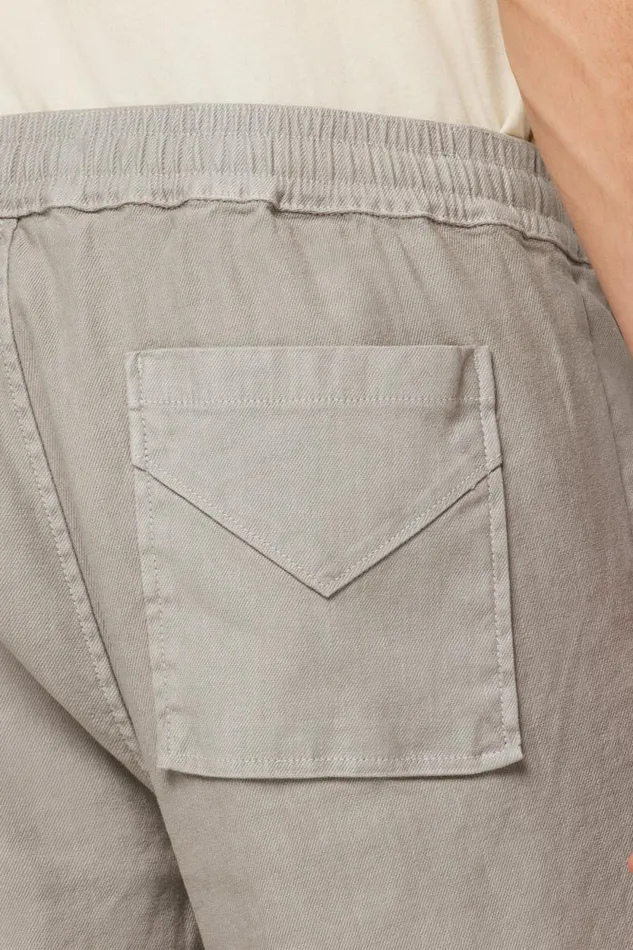 Pants Men Hudson Jeans Linen Trouser Cement Pants Men Hudson Jeans Linen Trouser Cement