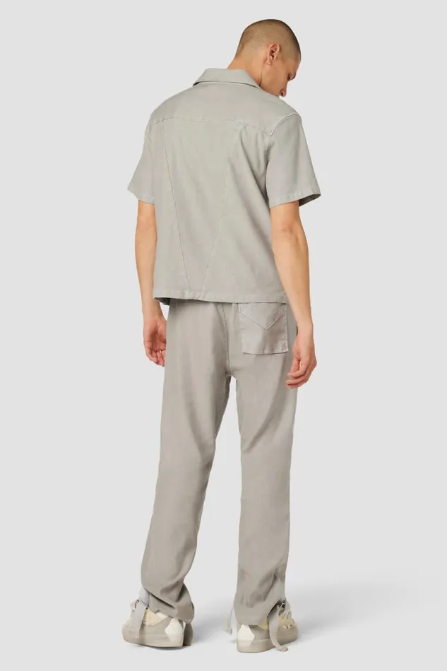 Pants Men Hudson Jeans Linen Trouser Cement Pants Men Hudson Jeans Linen Trouser Cement