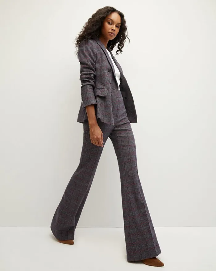 Pants Shop Veronica Beard Lebone Plaid Pant Multi