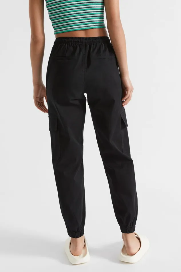 Pants Teen Girl Seed Heritage Cargo Pocket Pant Black