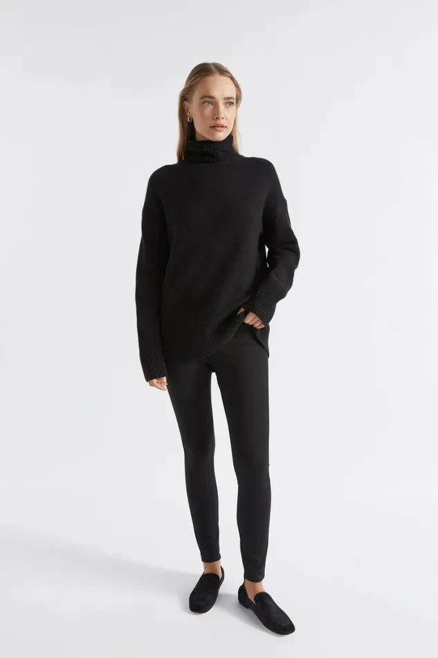 Pants Woman Seed Heritage Ponte Legging Black