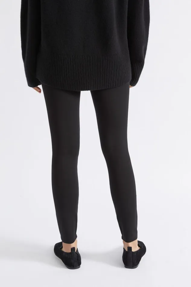 Pants Woman Seed Heritage Ponte Legging Black