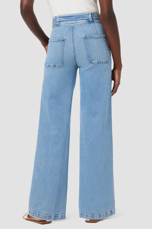 Pants Women Hudson Jeans Tie Waist Wide Leg Trouser Stardom Pants Women Hudson Jeans Tie Waist Wide Leg Trouser Stardom
