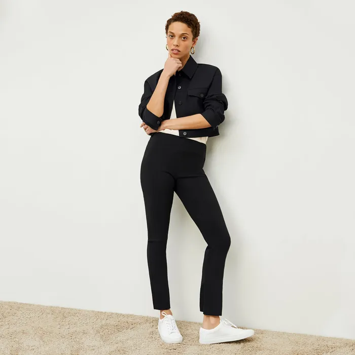 Pants Women The Foster Cigarette Pant 8211 PowerStretch Black M M LaFleur