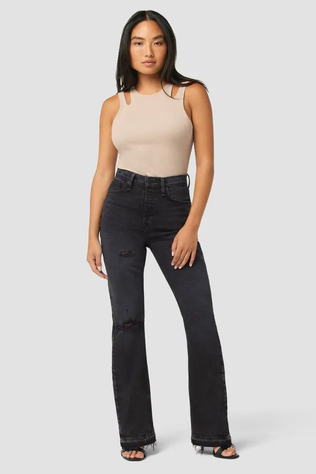 Petite Inseams Women Hudson Jeans Faye Ultra HighRise Flare Petite Jean Late Night Petite Inseams Women Hudson Jeans Faye Ultra HighRise Flare Petite Jean Late Night