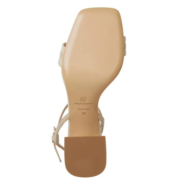 PHOEBE Sandal BEIGE PATENT Women Bruno Magli Sandals and Slides