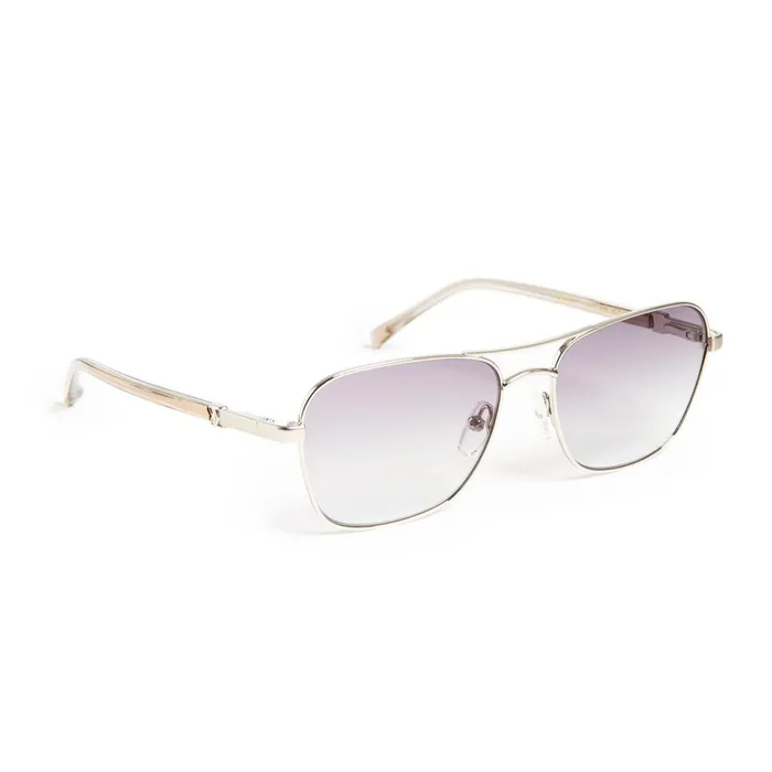 Playa Aviator Sunglasses 8211 Silver Men Bruno Magli Sunglasses