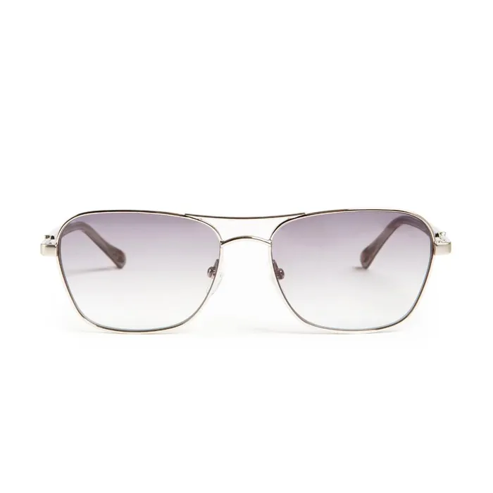 Playa Aviator Sunglasses 8211 Silver Men Bruno Magli Sunglasses
