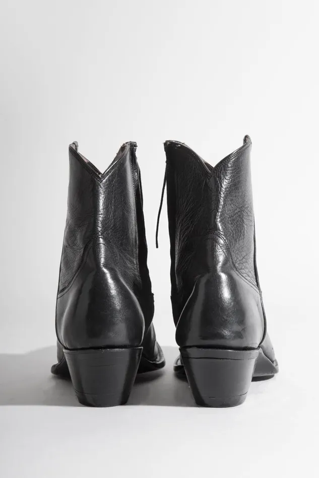 R13 Cowboy Boots Women Cowboy Ankle Boot 8211 Black R13 Cowboy Boots Women Cowboy Ankle Boot 8211 Black