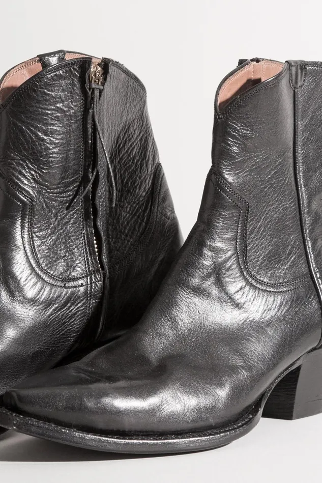 R13 Cowboy Boots Women Cowboy Ankle Boot 8211 Black R13 Cowboy Boots Women Cowboy Ankle Boot 8211 Black