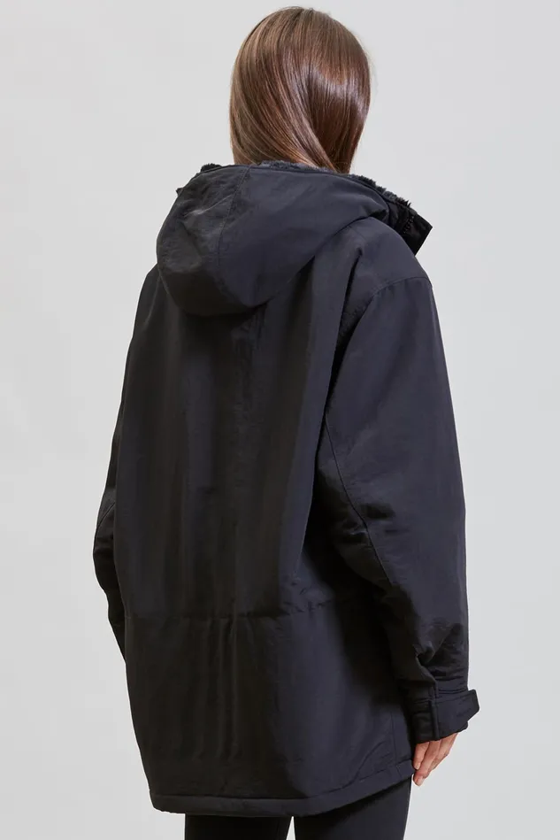 R13 Jackets and Coats Women Oversized Parka 8211 Black