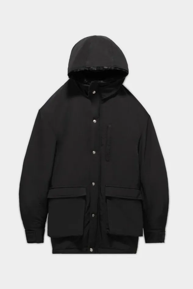 R13 Jackets and Coats Women Oversized Parka 8211 Black