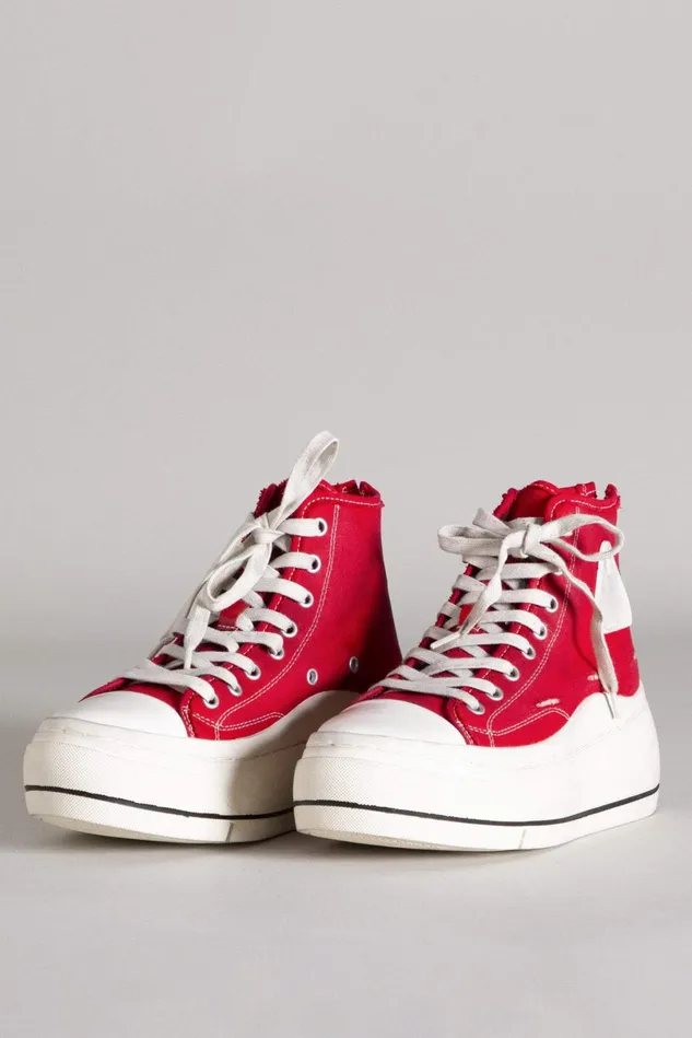 R13 Sneakers Women Kurt High Top Sneaker 8211 Red