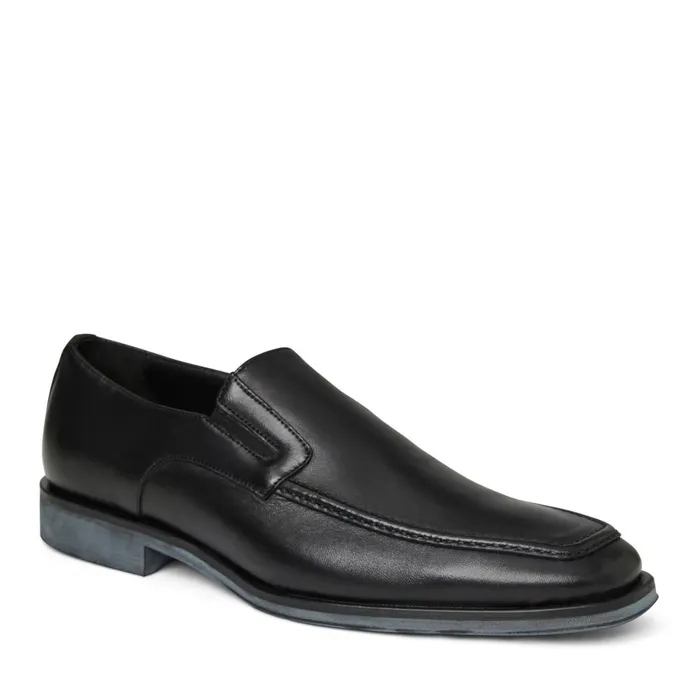Raging Leather Slipon 8211 Black Leather Men Bruno Magli Dress Shoes