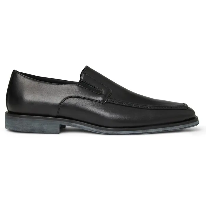 Raging Leather Slipon 8211 Black Leather Men Bruno Magli Dress Shoes