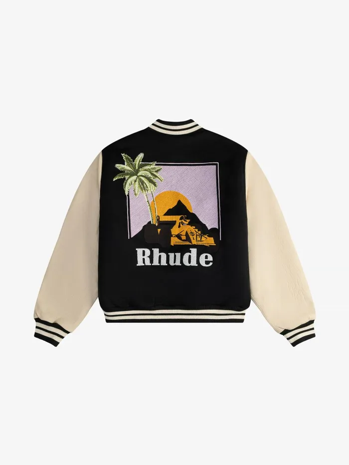 RHUDE GP VARSITY JACKET Men Rhude Outerwear