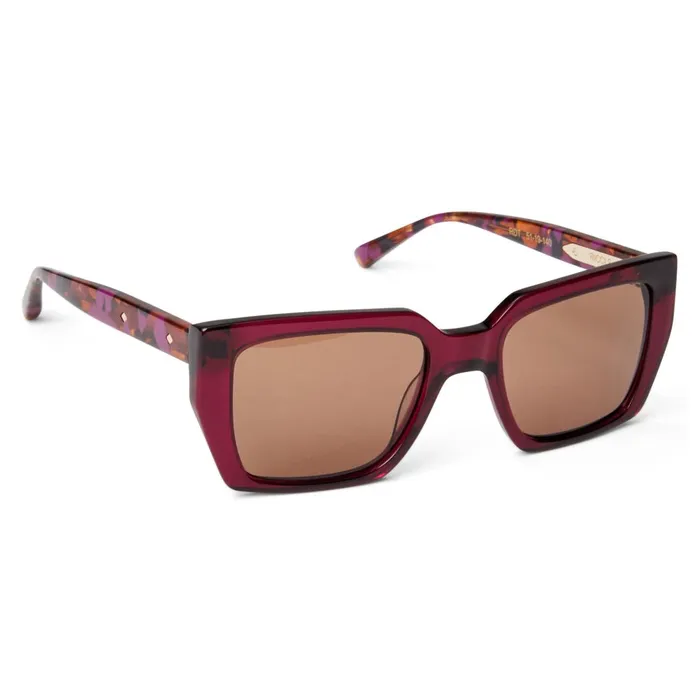 Ricci Sunglasses Red Tortoise Women Bruno Magli Sunglasses
