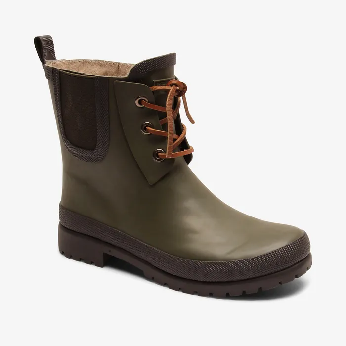 Rubber boots KIDS bisgaardshoes rain wool green Green