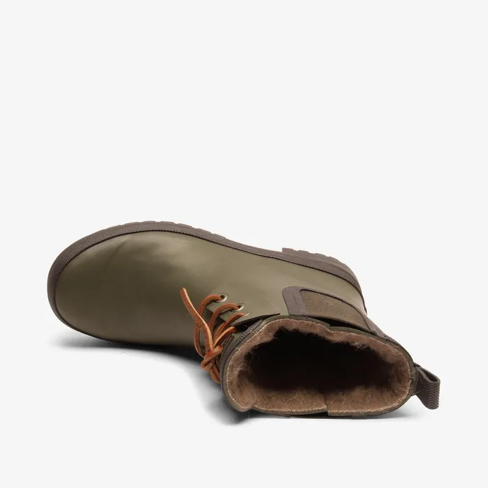 Rubber boots KIDS bisgaardshoes rain wool green Green