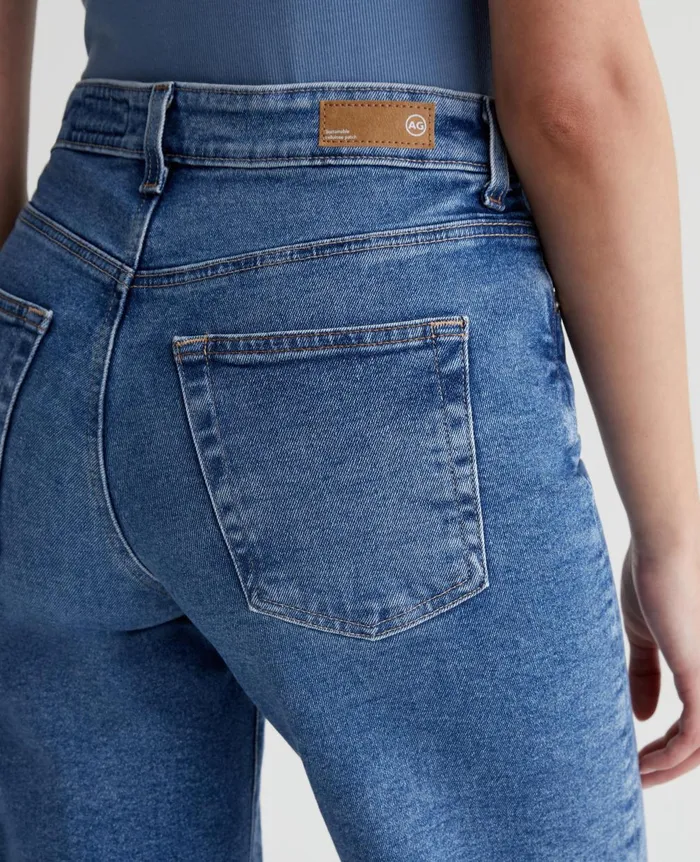 Saige Wide Leg Crop Vp La Presa Women AG Jeans Denim Saige Wide Leg Crop Vp La Presa Women AG Jeans Denim