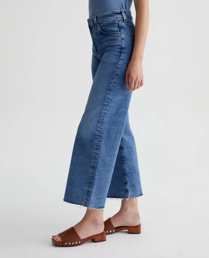 Saige Wide Leg Crop Vp La Presa Women AG Jeans Denim Saige Wide Leg Crop Vp La Presa Women AG Jeans Denim