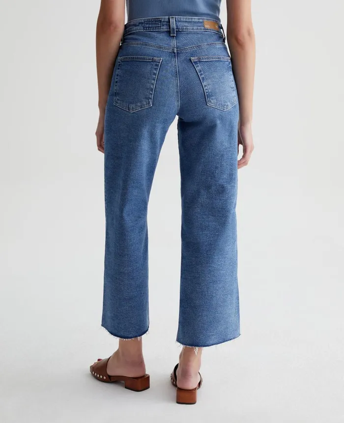 Saige Wide Leg Crop Vp La Presa Women AG Jeans Denim Saige Wide Leg Crop Vp La Presa Women AG Jeans Denim