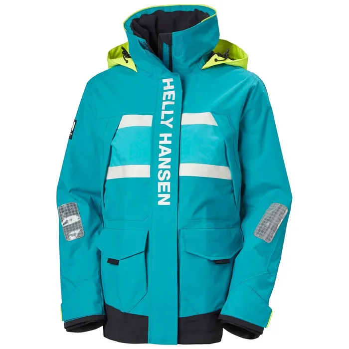 Sailing Jackets Women Helly Hansen W SALT COASTAL JACKET 649 Caribbean S