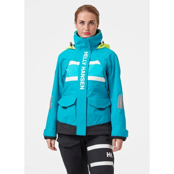 Sailing Jackets Women Helly Hansen W SALT COASTAL JACKET 649 Caribbean S