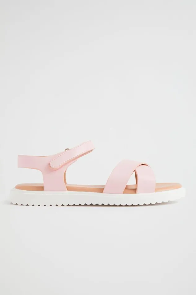 Sandals and Slides Girl Seed Heritage Summer Crossover Sandal Dusty Rose