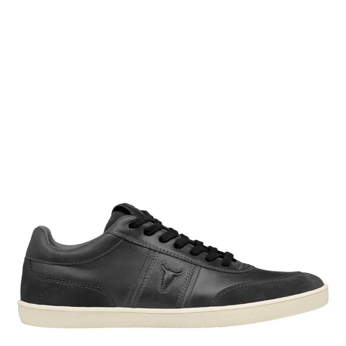 Shoes Men Windsor Smith CARLO BLACK LEATHER SUEDE SHOES