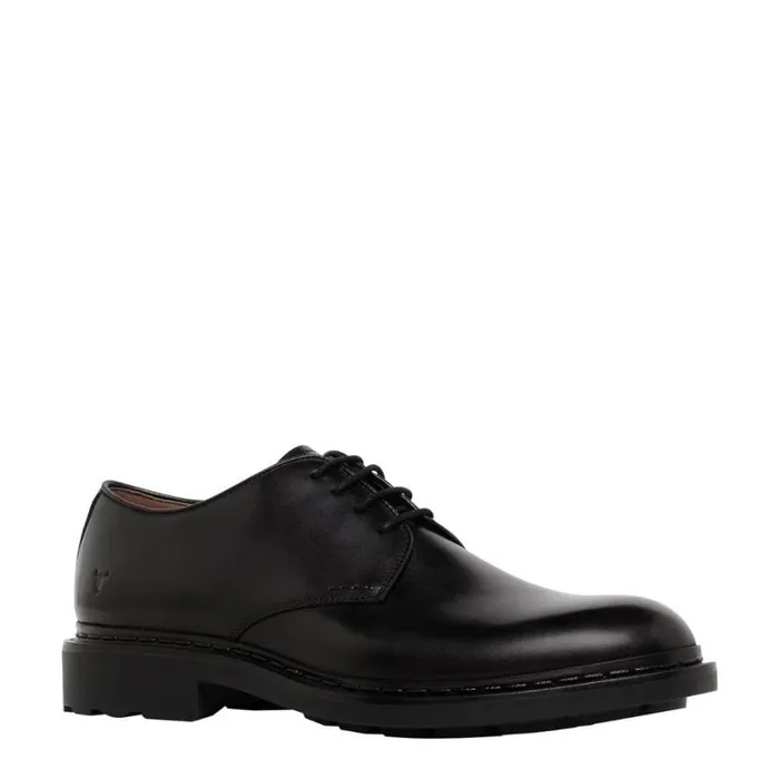 Shoes Men Windsor Smith NOAH BLACK LEATHER SHOES Shoes Men Windsor Smith NOAH BLACK LEATHER SHOES
