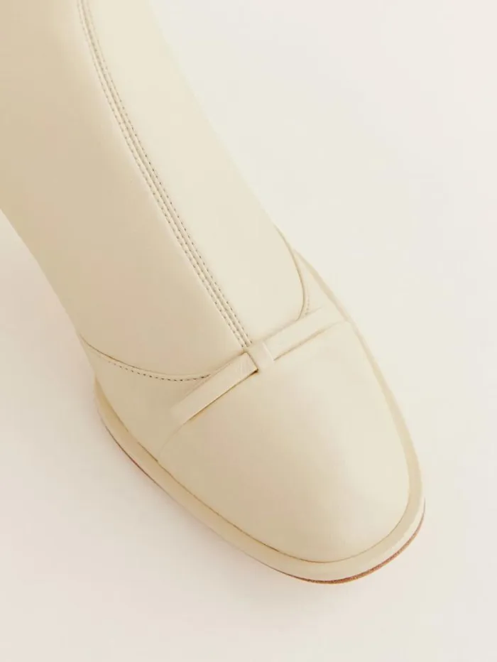 Shoes The Reformation Gal Knee High Boot Parmesan Leather