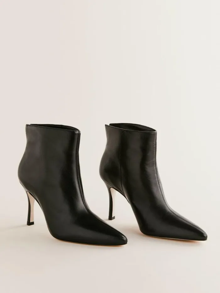 Shoes The Reformation Murielle Ankle Boot Black