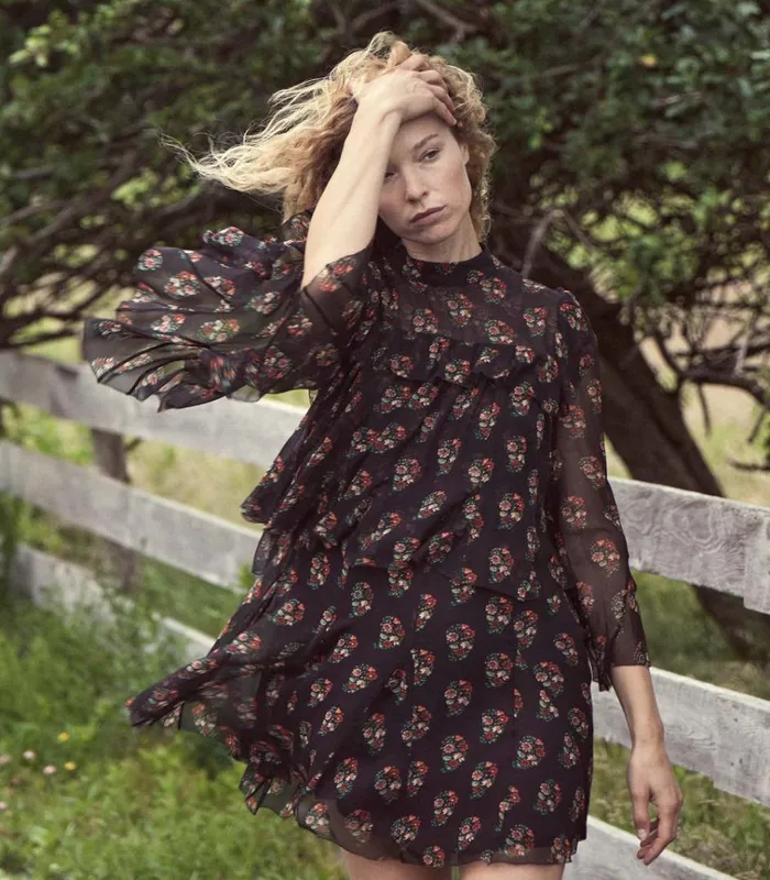 Shop ALETTE DRESS Paisley Bouquet DEN Dresses