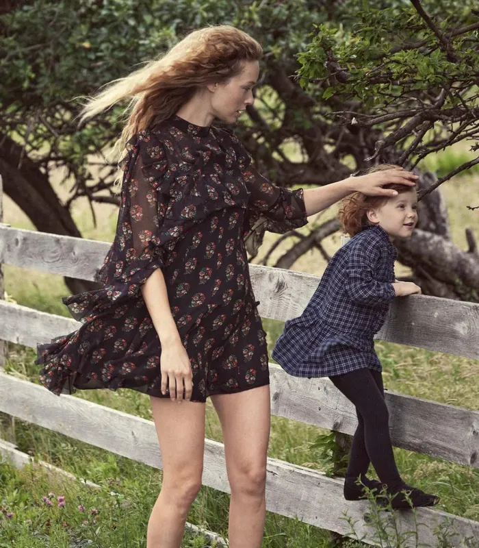 Shop ALETTE DRESS Paisley Bouquet DEN Dresses