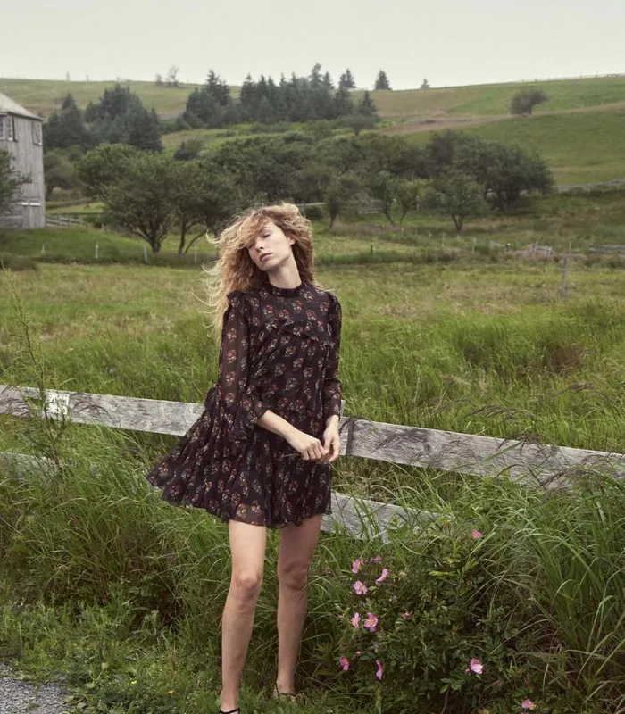 Shop ALETTE DRESS Paisley Bouquet DEN Dresses