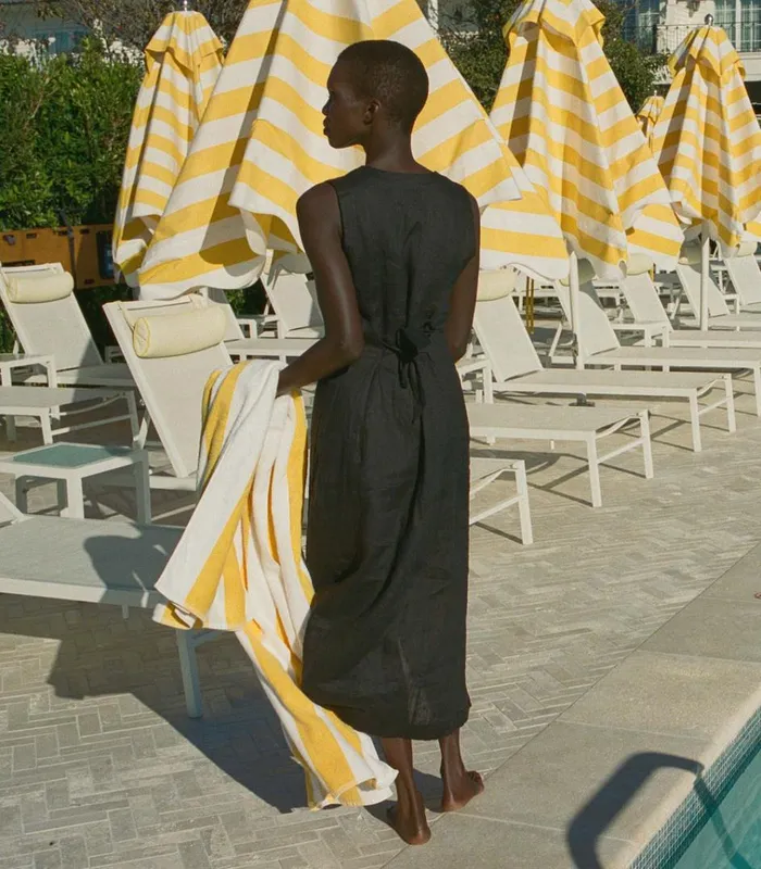 Shop ALLENE DRESS Black DEN Dresses