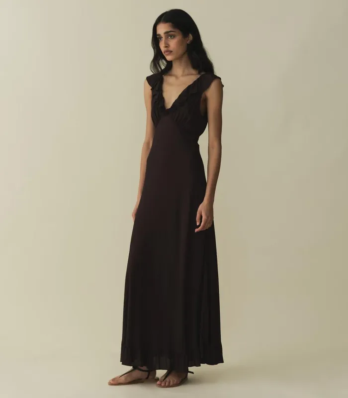 Shop ARLEEN DRESS Black DEN Dresses