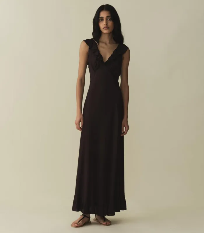 Shop ARLEEN DRESS Black DEN Dresses