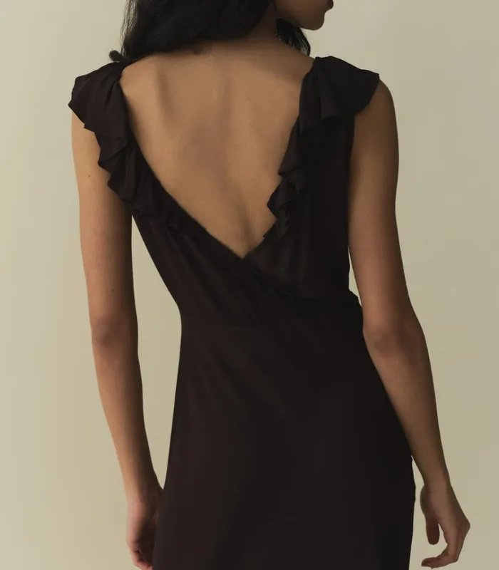 Shop ARLEEN DRESS Black DEN Dresses