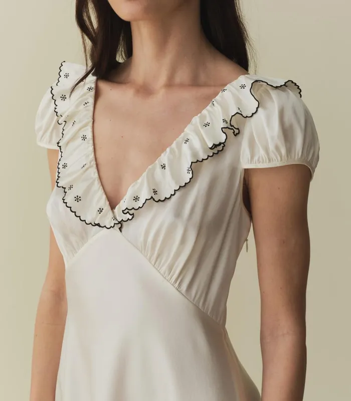 Shop AVELYN DRESS Sea Salt DEN Dresses