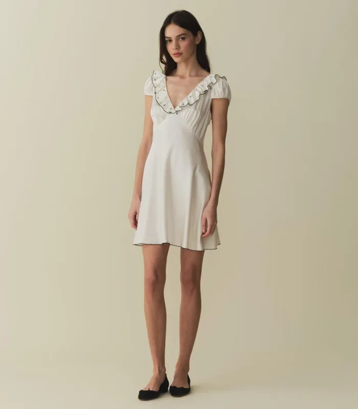 Shop AVELYN DRESS Sea Salt DEN Dresses