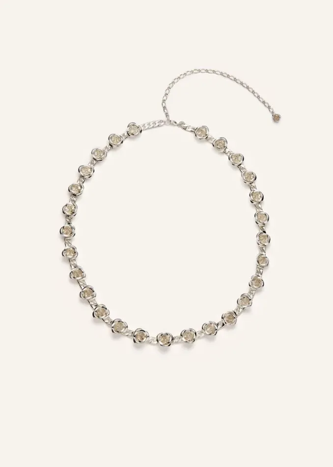 Shop Magda Butrym Jewelry Chain Belt With Roses