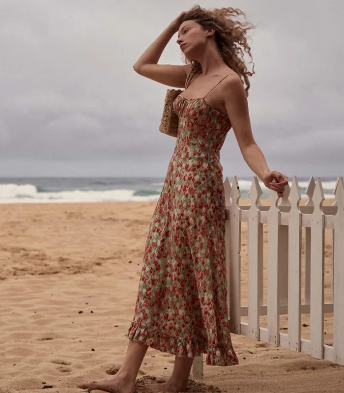 Shop ROSARIA DRESS Tulip Fields DEN Dresses