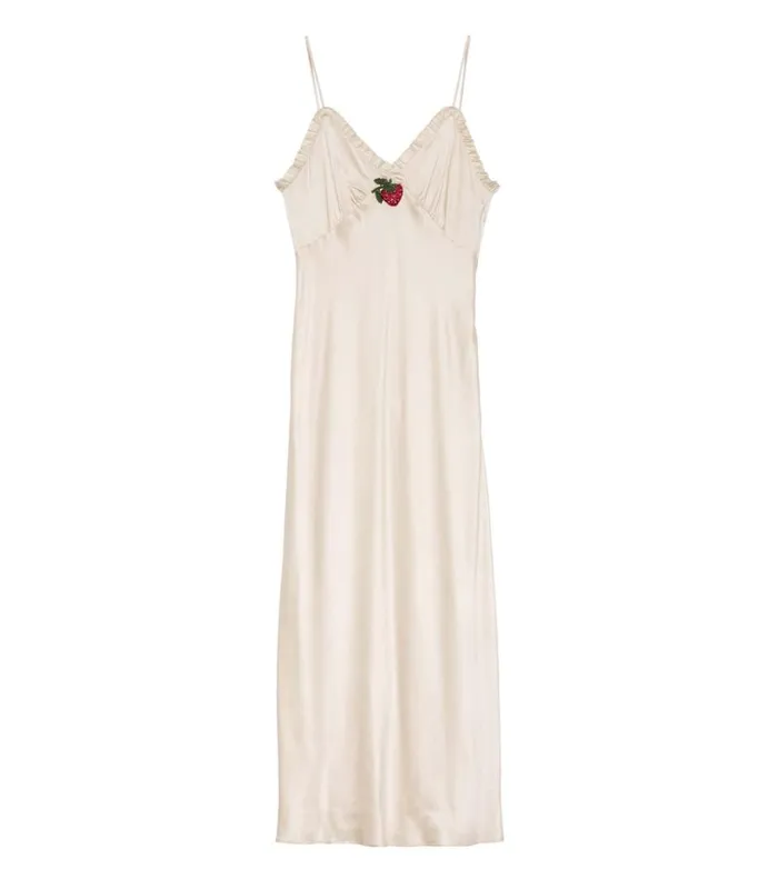 Shop SANDIA DRESS Mother Of Pearl DEN Dresses