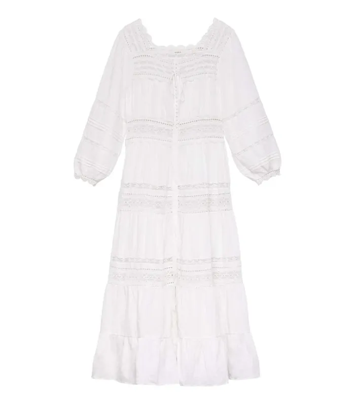 Shop SANTINA DRESS Salt DEN Dresses